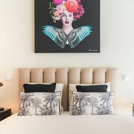 Lägenhet Luxury Style 30 With Ac Downtown Near Metro Oporto